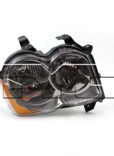 TYC Headlight Jeep Grand Cherokee 2008-2010                                     - 20-9019-00 - Image 3