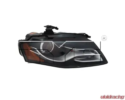 TYC Regular Headlight Audi A4 | A4 Quattro | S4 2009-2012 - 20-9041-01