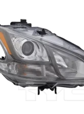 TYC Headlight Right CAPA Certified Nissan Maxima 2011-2014                                     - 20-9061-90-9 - Image 2