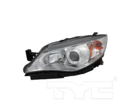 TYC Headlight Left CAPA Certified Subaru Impreza 2012-2014