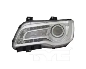 TYC Headlight Left CAPA Certified Chrysler 300 2018-2020