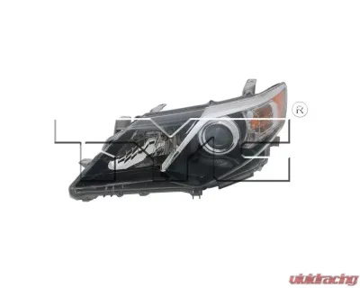TYC Headlight Plastic Toyota Camry 2012-2014 - 20-9222-90