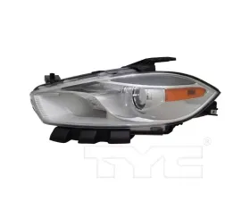 TYC Headlight Left CAPA Certified Dodge Dart 2016
