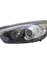 TYC Headlight Left CAPA Certified Kia Forte | Forte5 | Forte Koup 2015-2016                                     - 20-9460-80-9 - Image 2