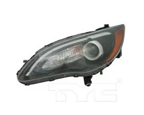 TYC Headlight Left CAPA Certified Chrysler 200 2011-2014