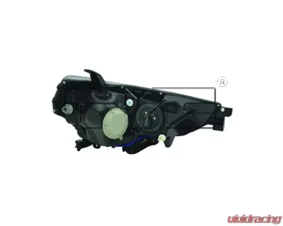 TYC Regular Headlight Left Toyota 4Runner 2014-2020 - 20-9512-00