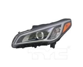 TYC Headlight Left CAPA Certified Hyundai Sonata 2015-2016