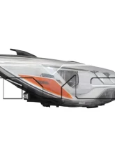 TYC Regular Headlight Right Toyota Camry 2015-2017                                     - 20-9611-00 - Image 5