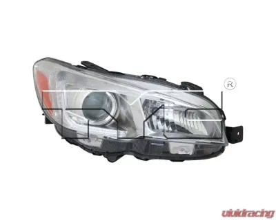 TYC Regular Headlight Right Subaru WRX 2015-2021 - 20-9613-00