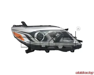 TYC Regular Headlight Right Toyota Sienna 2015-2020 - 20-9627-00