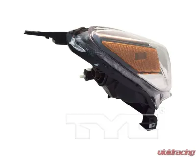 TYC Headlight Black CAPA Certified Nissan Versa Note 2017-2019 - 20-9955-00-9