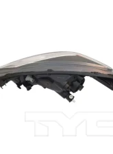 TYC Headlight Black CAPA Certified Nissan Versa Note 2017-2019                                     - 20-9955-00-9 - Image 6