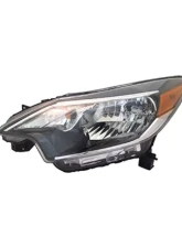 TYC Headlight Black Bezel Nissan Versa Note 2017-2019                                     - 20-9956-00 - Image 2
