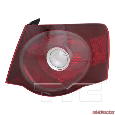 TYC Genera CAPA Certified Tail Light Assembly Volkswagen Jetta Right Outer 2008-2010 - 11-11467-00-9