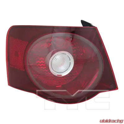 TYC Genera CAPA Certified Tail Light Assembly Volkswagen Jetta Left Outer 2008-2010 - 11-11468-00-9