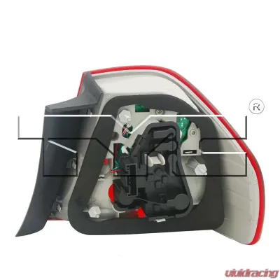 TYC Genera CAPA Certified Tail Light Assembly BMW Right Outer 2009-2011 - 11-11677-90-9