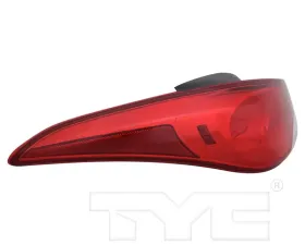 TYC Genera CAPA Certified Tail Light Assembly Hyundai Elantra Left Outer 2011-2013