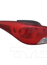 TYC Genera CAPA Certified Tail Light Assembly Hyundai Elantra Left Outer 2011-2013                                     - 11-11832-00-9 - Image 4