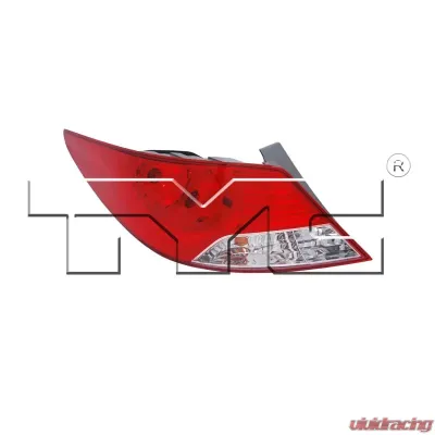 TYC Genera CAPA Certified Tail Light Assembly Hyundai Accent Left 2012-2014 - 11-11942-00-9