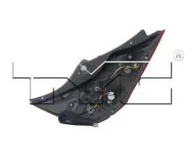 TYC Genera CAPA Certified Tail Light Assembly Hyundai Accent Left 2012-2017