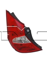 TYC Genera CAPA Certified Tail Light Assembly Hyundai Accent Left 2012-2017                                     - 11-11950-00-9 - Image 2