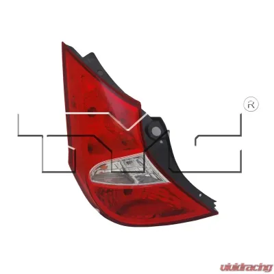 TYC Genera CAPA Certified Tail Light Assembly Hyundai Accent Left 2012-2017 - 11-11950-00-9