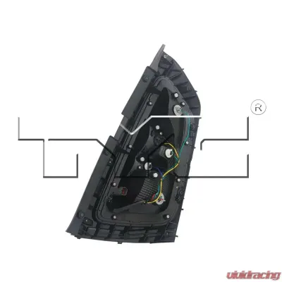 TYC Genera CAPA Certified Tail Light Assembly Kia Soul Left 2012-2013 - 11-11968-00-9