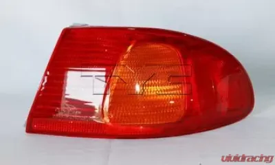 TYC Genera Tail Light Assembly Toyota Corolla Right Outer 1998-2002 - 11-5077-00
