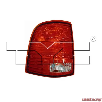 TYC Genera CAPA Certified Tail Light Assembly Ford Explorer Left 2002-2005 - 11-5508-01-9