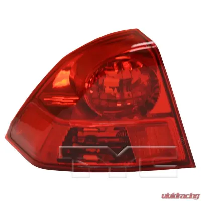 TYC Genera CAPA Certified Tail Light Assembly Honda Civic Left Outer 2003-2005 - 11-5878-01-9