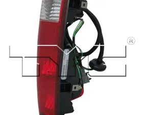 TYC Genera CAPA Certified Tail Light Assembly Nissan Titan Left 2004-2015