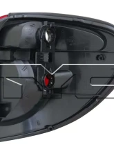 TYC Genera CAPA Certified Tail Light Assembly Left                                     - 11-6028-01-9 - Image 2