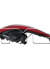 TYC Genera CAPA Certified Tail Light Assembly Left                                     - 11-6028-01-9 - Image 7