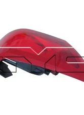 TYC Genera CAPA Certified Tail Light Assembly Dodge Magnum Left 2005-2008                                     - 11-6116-00-9 - Image 9