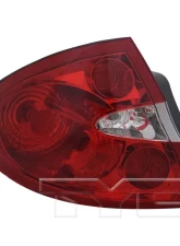 TYC Genera CAPA Certified Tail Light Assembly Buick LaCrosse Left 2005-2009                                     - 11-6136-00-9 - Image 4