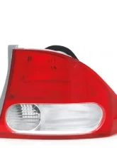 TYC Genera CAPA Certified Tail Light Assembly Honda Civic Right Outer 2009-2011                                     - 11-6165-91-9 - Image 2