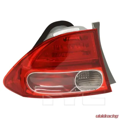 TYC Genera CAPA Certified Tail Light Assembly Honda Civic Left Outer 2006-2008 - 11-6166-01-9