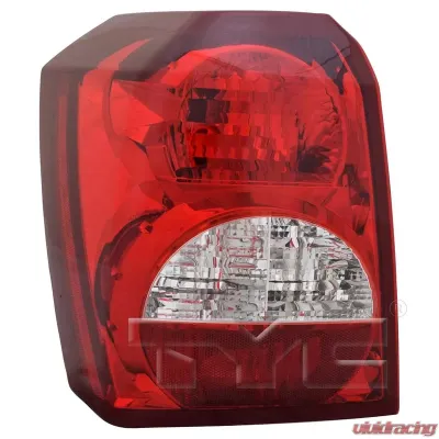 TYC Genera CAPA Certified Tail Light Assembly Dodge Caliber Left 2008-2012 - 11-6204-90-9