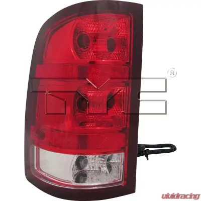 TYC Genera CAPA Certified Tail Light Assembly GMC Sierra Left 2007-2014 - 11-6224-00-9