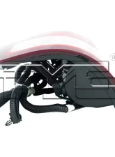 TYC Genera CAPA Certified Tail Light Assembly GMC Sierra Left 2010-2011                                     - 11-6224-90-9 - Image 3