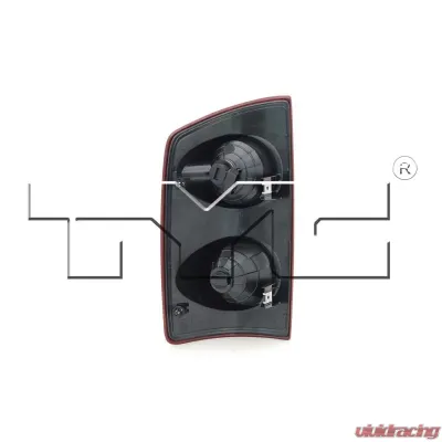 TYC Genera CAPA Certified Tail Light Assembly Dodge Left - 11-6242-00-9