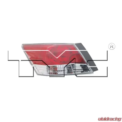 TYC Genera CAPA Certified Tail Light Assembly Honda Accord Right Outer 2008-2012 - 11-6249-00-9