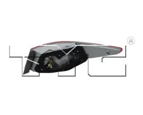 TYC Genera CAPA Certified Tail Light Assembly Hyundai Sonata Left Outer 2011-2014