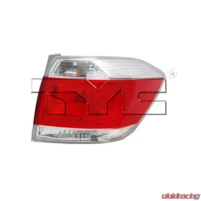 TYC Genera Tail Light Assembly Toyota Highlander Right 2011-2013 - 11-6349-00