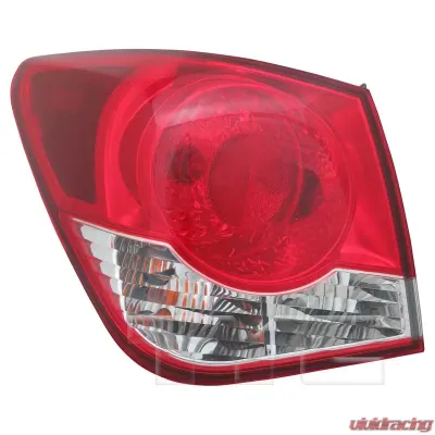 TYC Genera CAPA Certified Tail Light Assembly Chevrolet Cruze Left Outer 2011-2016 - 11-6358-00-9