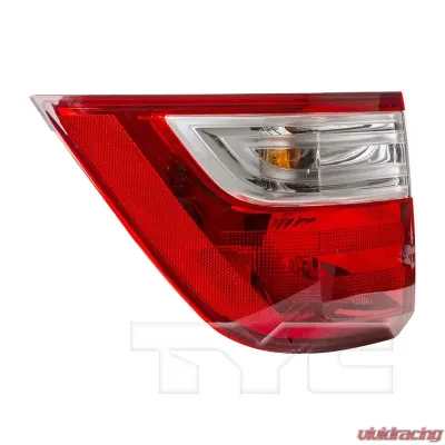 TYC Genera CAPA Certified Tail Light Assembly Honda Odyssey Left Outer 2011-2013 - 11-6362-00-9