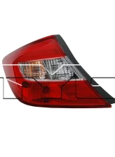 TYC Genera CAPA Certified Tail Light Assembly Honda Civic Left 2012                                     - 11-6374-00-9 - Image 2