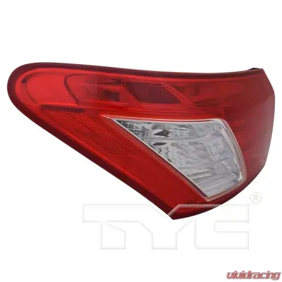 TYC Genera CAPA Certified Tail Light Assembly Lexus ES350 Left Outer 2007-2009 - 11-6390-01-9