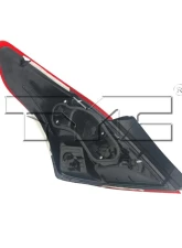 TYC Genera CAPA Certified Tail Light Assembly Nissan Versa Left 2012-2019                                     - 11-6402-00-9 - Image 3