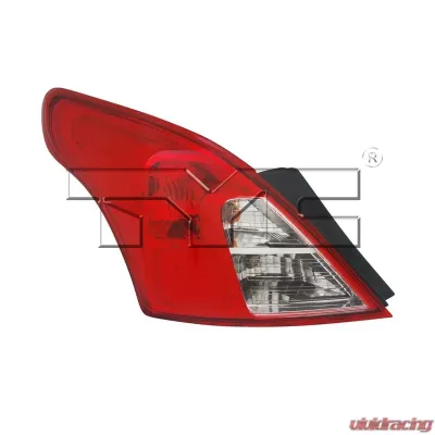 TYC Genera CAPA Certified Tail Light Assembly Nissan Versa Left 2012-2019 - 11-6402-00-9